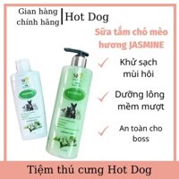 [CHÍNH HÃNG] Sữa tắm cao cấp cho chó mèo SHD hương JASMINE khử mùi hôi dưỡng lông mượt tránh rụng lông trị viêm da