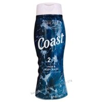 Chính hãng Sữa tắm coast sữa tắm nam 2in1 Coast Hair & Body Wash Classic Scent 532ml Pacific Force