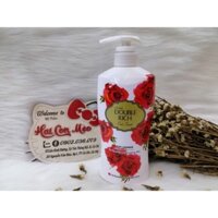 Chính hãng Sữa tắm Double Rich hương hoa hồng 550ml