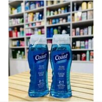 Chính Hãng] Sữa Tắm Gội Coast 2 in 1 Mẫu Mới 532 ml - Sữa tắm dành cho nam