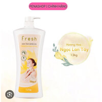 (CHÍNH HÃNG) Sữa tắm sáng da tinh chất sữa dê kết hợp hương hoa Fresh 650g