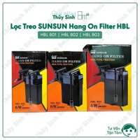 (Chính Hãng) SUNSUN HBL 801, 802, 803 | Lọc Treo Hồ Thủy Sinh Nhỏ Mini | 8m2