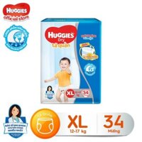 [Chính hãng] Tã quần HUGGIES DRY PANTS JUMBO M42 - L38- XL34 - XXL30