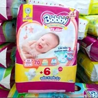 [Chính Hãng] TÃ/BỈM DÁN SX SƠ SINH BOBBY 38 MIẾNG VÀ 70 MIẾNG