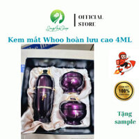 [Chính hãng] Tách set mini Whoo Hoàn Lưu Cao - Kem mắt 4ML/Kem mặt 4ML/Serum 7ML