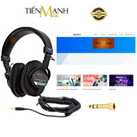 [Chính Hãng] Tai Nghe Kiểm Âm Sony MDR-7506 Studio Monitor Headphones MDR7506 Closed-Back Chuyên Dụng Cao Cấp