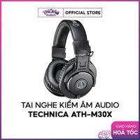 [Chính hãng] Tai nghe kiểm âm Audio Technica ATH-M30x, có thể gấp gọn, chuẩn phòng thu chụp tai, chống ồn - BH 12 tháng