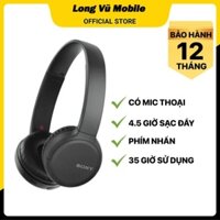 [Chính Hãng] Tai nghe Bluetooth Chụp tai Sony WH-CH510/BZ E Đen Chính hãng BH 12 tháng - Pin 35 giờ có hộp sạc