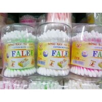 Chính hãng tăm bông rái tai hủ tròn falee lốc 6 hủ