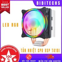 [Chính hãng] Tản nhiệt khí CPU VSP T410i ⚡ Freeship ⚡ Quat tản nhiệt Led RGB Fullbox - BiBiTechs