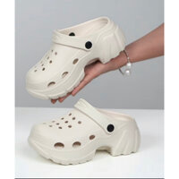 [Chính hãng] [Tặng 1 Charm 3D] Dép sục Nesty cao cấp đế độn 6.5 phân năng động trẻ trung NE16