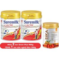 [CHÍNH HÃNG] [TẶNG 1 LON SỮA NGHỆ] Combo 2 Lon Sữa bột Suremilk Grow 800g