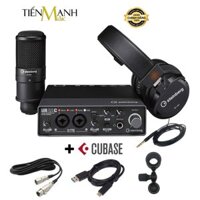 [Chính Hãng, Tặng Cubase] Full Bộ Soundcard Steinberg UR22C Pack - Sound Card Bộ Thu Âm, Livestream Audio Interface