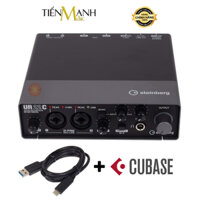 [Chính Hãng, Tặng Cubase] Soundcard Steinberg UR22C - Sound Card Bộ Thu Âm Thanh và Livestream UR22 USB Audio Interface