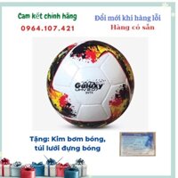 {Chính hãng+Tặng quà}-UHV 2.07 Galaxy ( Màu trắng-đỏ) Quả bóng đá Động Lực - duyphongthethao