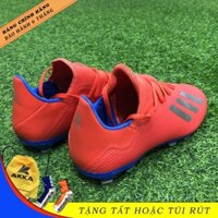 [Chính hãng-Tặng tất 50K] Giày đá banh chính hãng Adidas X18.3 HG-AG đỏ [ĐỔI SIZE THOẢI MÁI]