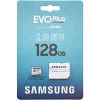 [Chính Hãng] - Thẻ nhớ Micro SD Samsung Evo Plus 130MB/s Class 10 UHS-I U3 V30 128