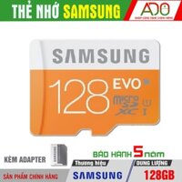[CHÍNH HÃNG] - Thẻ nhớ Samsung 128GB - Class10 - MicoroSD SAMSUNG EVO PLUS 32GB - Bảo hành 5 năm - Kèm Adapter