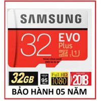 [Chính Hãng] Thẻ nhớ Samsung Plus 32GB Class10 95mb/s model 2018 M_(91)