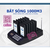 [Chính Hãng] Thiết bị tự phục vụ cho quán cafe kèm BỘ THẺ RUNG TỰ PHỤC VỤ (16 THẺ) thông báo không dây