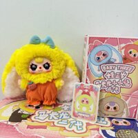(Chính hãng) Thỏ Baby Three Macaron V2 đã khui - new full box card - gấu bông BB3