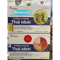 (Chính hãng) Thống Phong Thái Minh /THONG PHONG THAI MINH/ GUT giảm acid uric máu, giảm nguy cơ viêm khớp do gout.