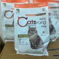 [CHÍNH HÃNG]- thức ăn cho mèo nhập khẩu Hàn Quốc Catsrang -400gr ,Thức ăn hạt dành cho mèo mọi lứa tuổi