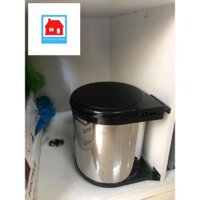 [CHÍNH HÃNG] Thùng Rác Gắn Cánh Bọc INOX 304 Cao Cấp .Hỗ TRợ Lắp Đặt