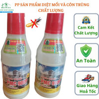 (CHÍNH HÃNG) -Thuốc Diệt Mối, trừ mối Tận Gốc PMC90DP bột màu xanh chai nhựa trong dạng bột 80g