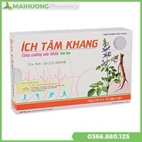[Chính Hãng Tích Điểm Nhận Quà] Ích Tâm Khang hộp 30 viên , Hỗ trợ Phòng ngừa suy tim ở những người có nguy cơ cao.