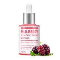 Chính hãng Tinh Chất Làm Mờ Thâm, Sáng Da A'PIEU MULBERRY BLEMISH CLEARING AMPOULE 30ml