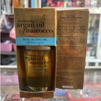 Chính hãng TINH DẦU DƯỠNG TÓC OGX RENEWING ARGAN OIL OF MOROCCO PENETRATING OIL (ALL HAIR TYPES 100ML)