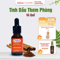 [CHÍNH HÃNG] Tinh dầu Quế SALENA Cinnamon Thiên Nhiên Nguyên Chất Giúp Khử Mùi Đuổi Mùi 15ml/50ml