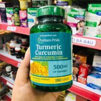 [Chính hãng] Tinh Nghệ Puritan's Pride Turmeric Curcumin 180 Viên