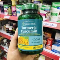 [Chính hãng] Tinh Nghệ Puritan's Pride Turmeric Curcumin 180 Viên