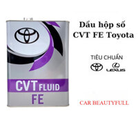 [CHÍNH HÃNG TOYOTA] Dầu Hộp Số CVT FE – Dành Cho Xe Toyota & Lexus Sử Dụng Hộp Số Vô Cấp