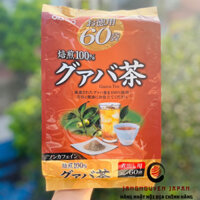 [Chính hãng] Trà lá ổi hỗ trợ detox giảm cân Orihiro Guava tea Nhật Bản túi 60 gói