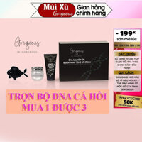 Chính Hãng - Trọn Bộ Kem DNA Cá Hồi Gogerous Múi Xù Dưỡng Trắng Da, Kem Dưỡng, Sữa Rửa Mặt và Serum