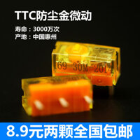 Chính Hãng TTC Chống Bụi Vàng Micro-Action Mouse Micro-Action Switch Golden Dot Life 30 triệu Nút Sửa Chữa Phần