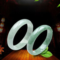 Chính hãng tự nhiên của phụ nữ Ngọc Bích Vòng đeo tay, ánh sáng màu xanh ngọc bích vòng đeo tay.