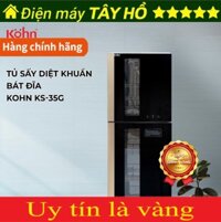 [CHÍNH HÃNG] Tủ sấy khử trùng bát đĩa Braun KOHN KS35G thay thế mã KS198G / KS198