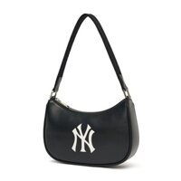 [CHÍNH HÃNG] Túi MLB - Túi Đeo Chéo MLB BIG LOGO SOLID HOBO BAG NEW YORK YANKEES 3abqs051n-50bks MÀU ĐEN