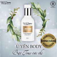 [Chính Hãng] Ủ nhả nắng yến tươi QUEENPERFECT - ủ trắng toàn thân - bật tone tức thì.