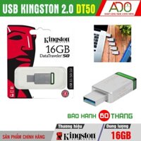 [CHÍNH HÃNG] USB Kingston DT50 16GB – Kingston DataTraveler – Vỏ thép thời trang, nhỏ gọn - BH 5 năm