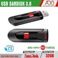 [CHÍNH HÃNG] USB SanDisk 32GB CZ60 – USB 3.0 Flash disk – Bảo hành 5 năm