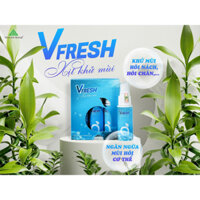 [CHÍNH HÃNG] V-FRESH Xịt Khử Mùi - Ngăn Ngừa Mùi Hôi Cơ Thể, Khử Mùi Hôi Nách, Hôi Chân (30ml)