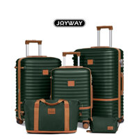 [CHÍNH HÃNG] Vali kéo Du Lịch JOYWAY TR008 Ngăn Mở rộng diện tích vali khóa TSA  khóa YKK dày dặn