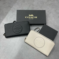 [💯CHÍNH HÃNG] VÍ COACH GẬP BREAST POCKET WALLET IN SIGNATURE - VÍ COACH DÀI CHÍNH HÃNG - F75013