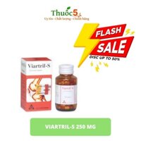 [CHÍNH HÃNG] Viartril-S 250 mg Rottapharm của ITALYA  bổ khớp,bôi trơn khớp gối lọ 80 viên