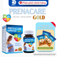 (Chính hãng) Viên bổ bầu [Prenacare Gold Hồng Viên] - bổ sung khoáng chất, vitamin cho PNCT, cho con bú - H/30 viên